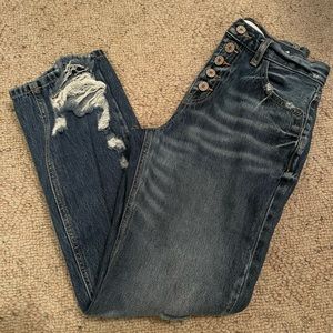 Kan Can ankle cropped jeans, size 1(24), never been worn